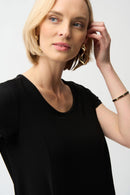 Joseph Ribkoff Silky Tunic With Handkerchief Hem-261310