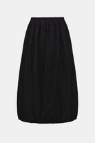 Memory Balloon Skirt With Elastic Waisband