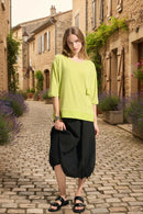 Joseph Ribkoff Silky Knit Boxy Tunic with Pockets-261632