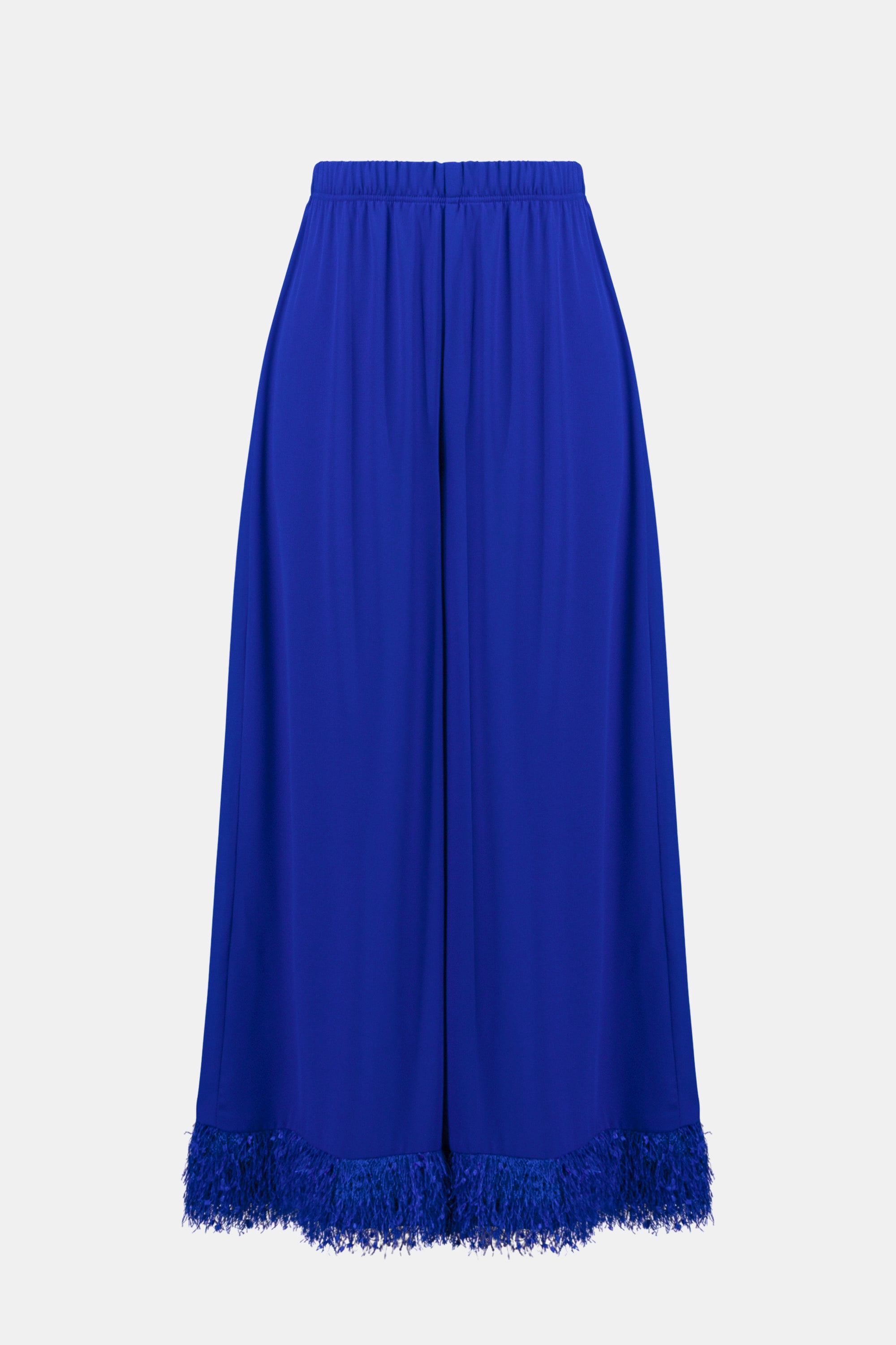 Signature | Georgette Wide Leg Culotte With Novelty Hem
