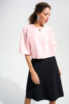 Signature | Viscose Sweaterknit A-Line Skirt