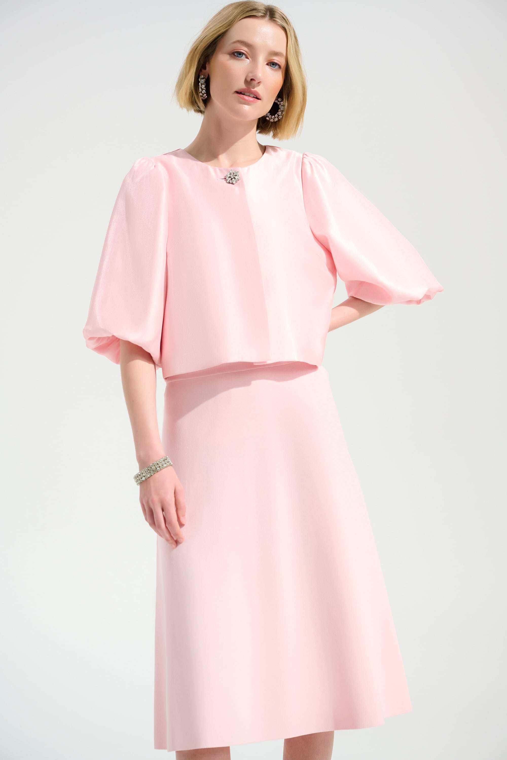 Signature | Viscose Sweaterknit A-Line Skirt