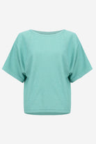 Sequins Yarn Short Sleeve Sweater