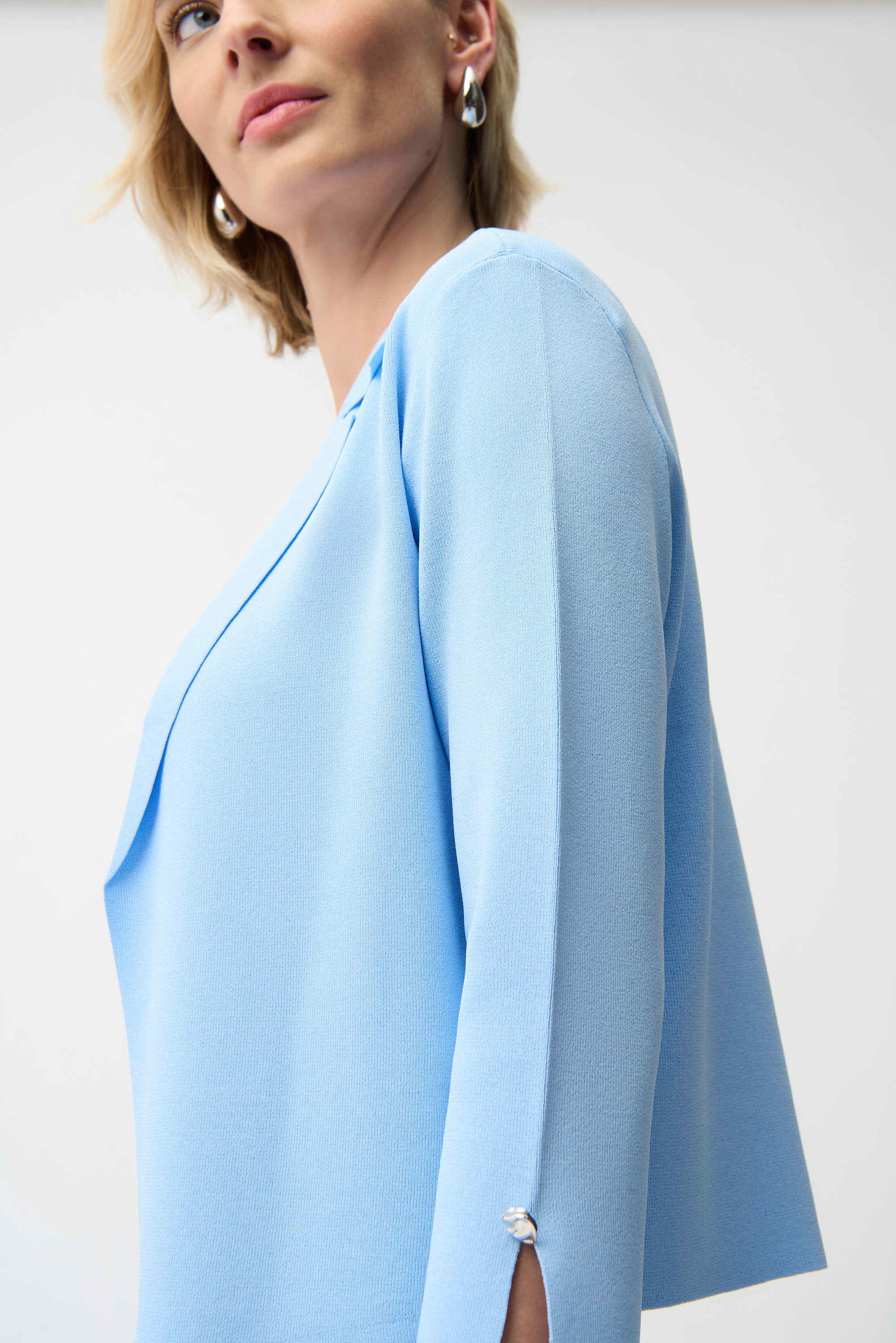 Joseph Ribkoff Viscose Blend Open-Front Cardigan-261920