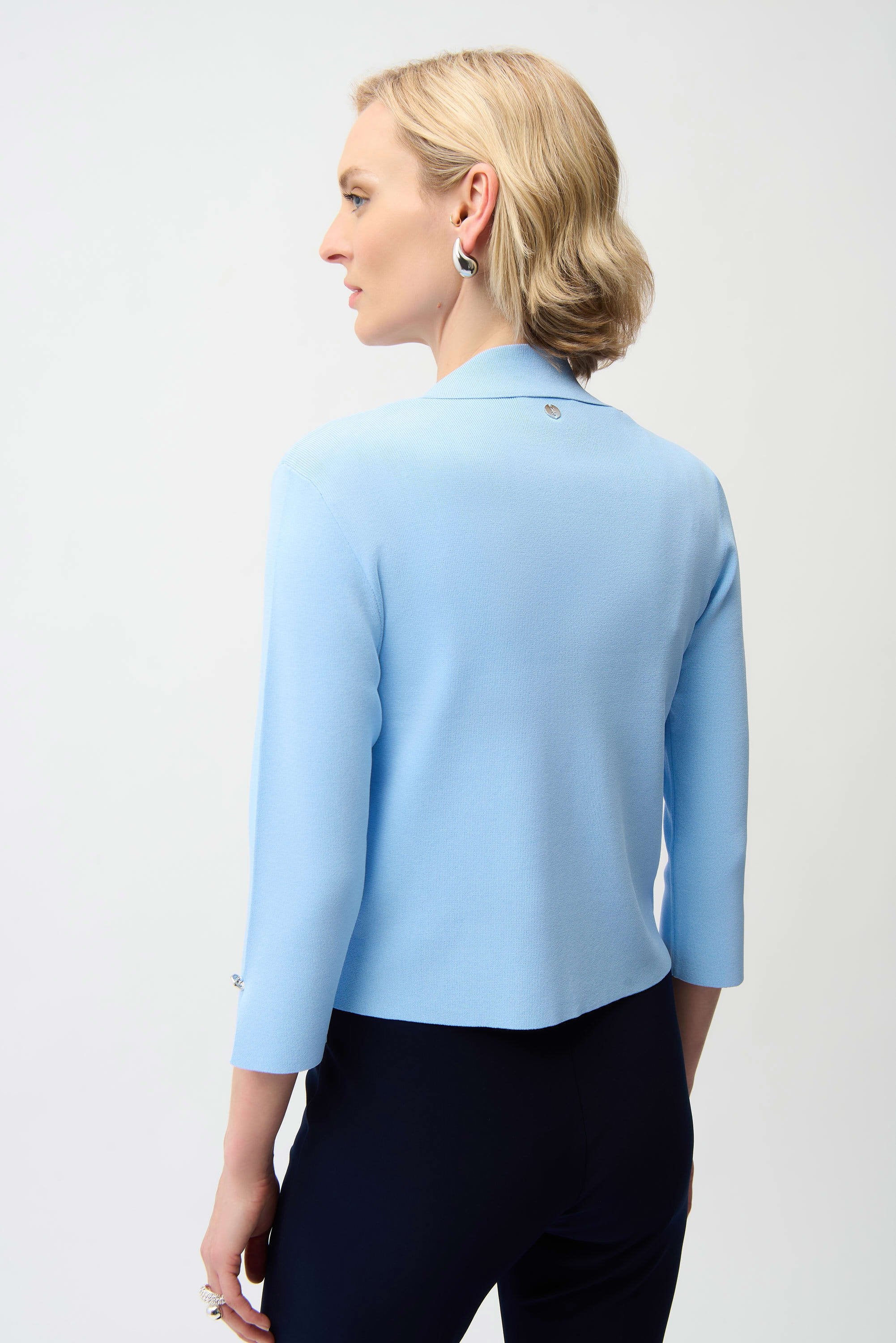 Joseph Ribkoff Viscose Blend Open-Front Cardigan-261920