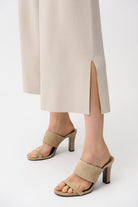 Viscose Blend Culotte Pants