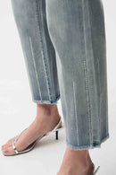 Joseph Ribkoff Straight Crop Jeans With Rhinestones-261945