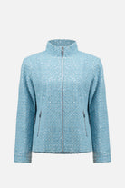 Denim Jacket With Allover Sequins