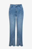 Joseph Ribkoff Slim Leg Jeans With Rhinestone Detail-261954