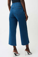 Joseph Ribkoff Culotte Jeans With Rhinestones-261957