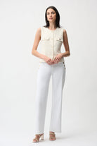 Wide Leg Pull-On Jeans