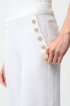 Wide Leg Pull-On Jeans