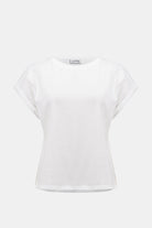 Cotton Boxy Crewneck T-Shirt
