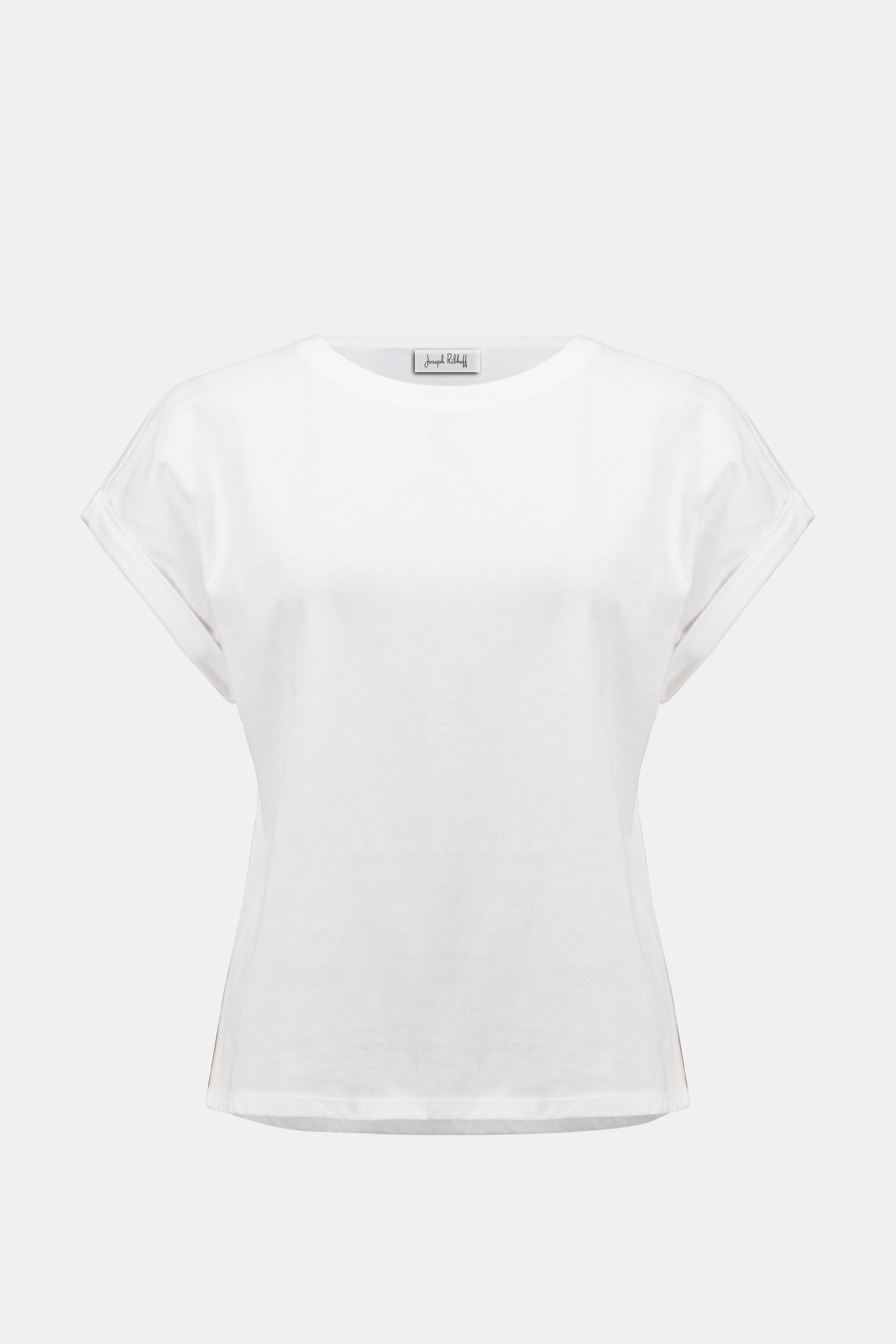 Cotton Boxy Crewneck T-Shirt