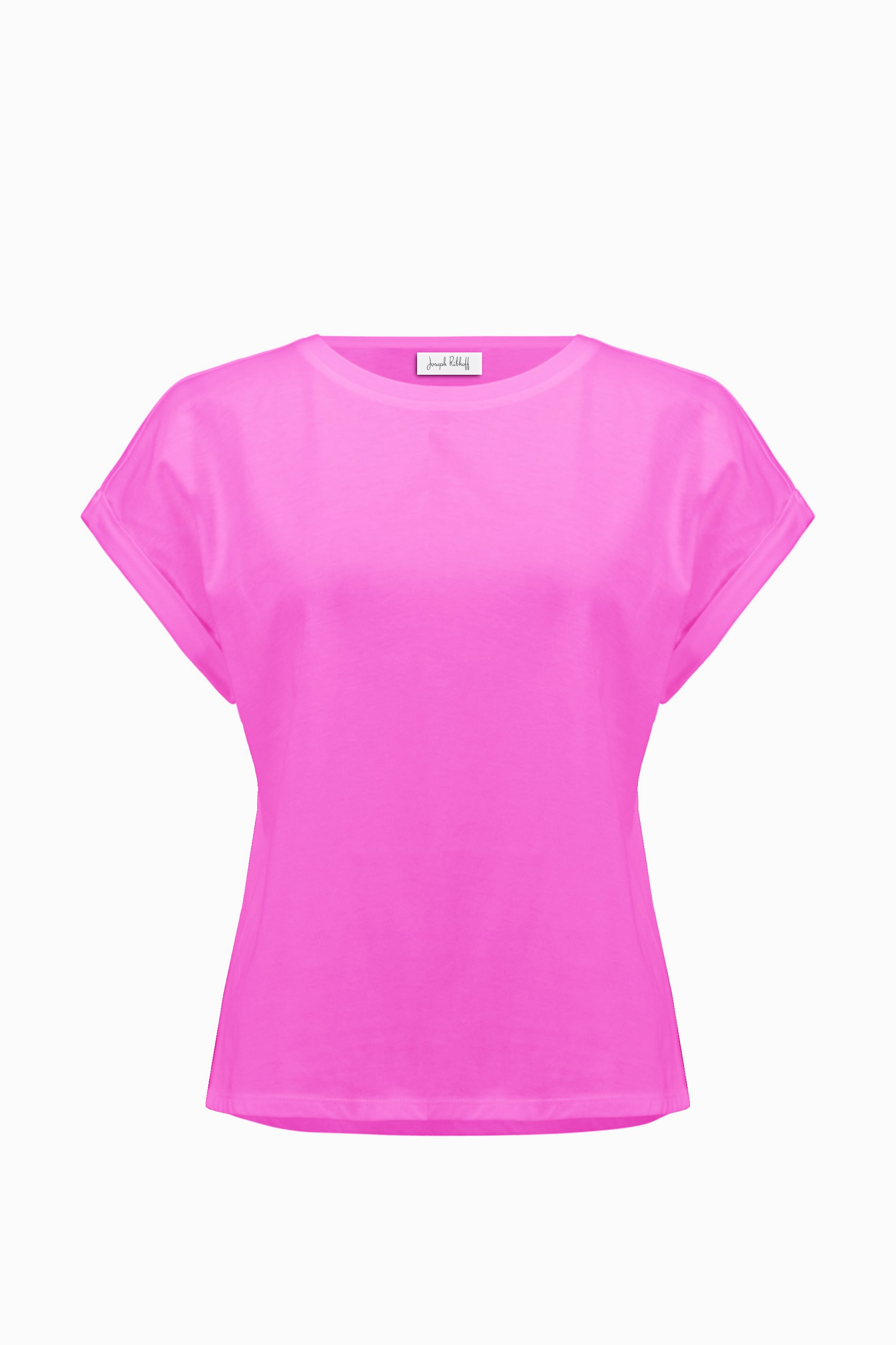 Cotton Boxy Crewneck T-Shirt