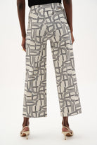 Millennium Geometric Print Wide Leg Pants