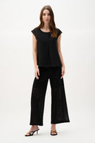 Chiffon And Georgette Trapeze Top