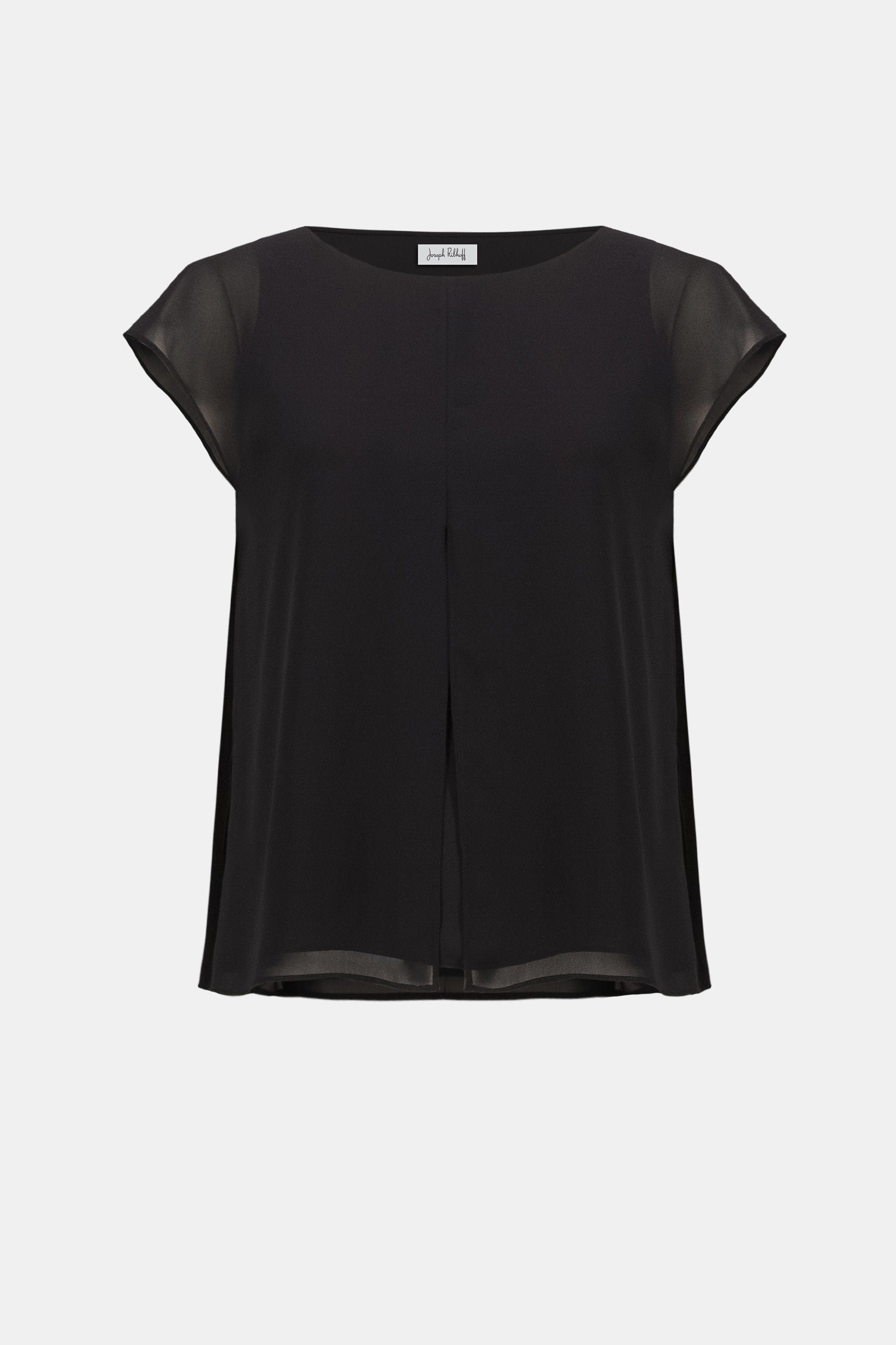 Chiffon And Georgette Trapeze Top