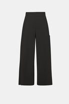 Stretch Poplin Pull-On Culotte Pants