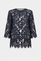 Guipure Lace Straight Cover-Up