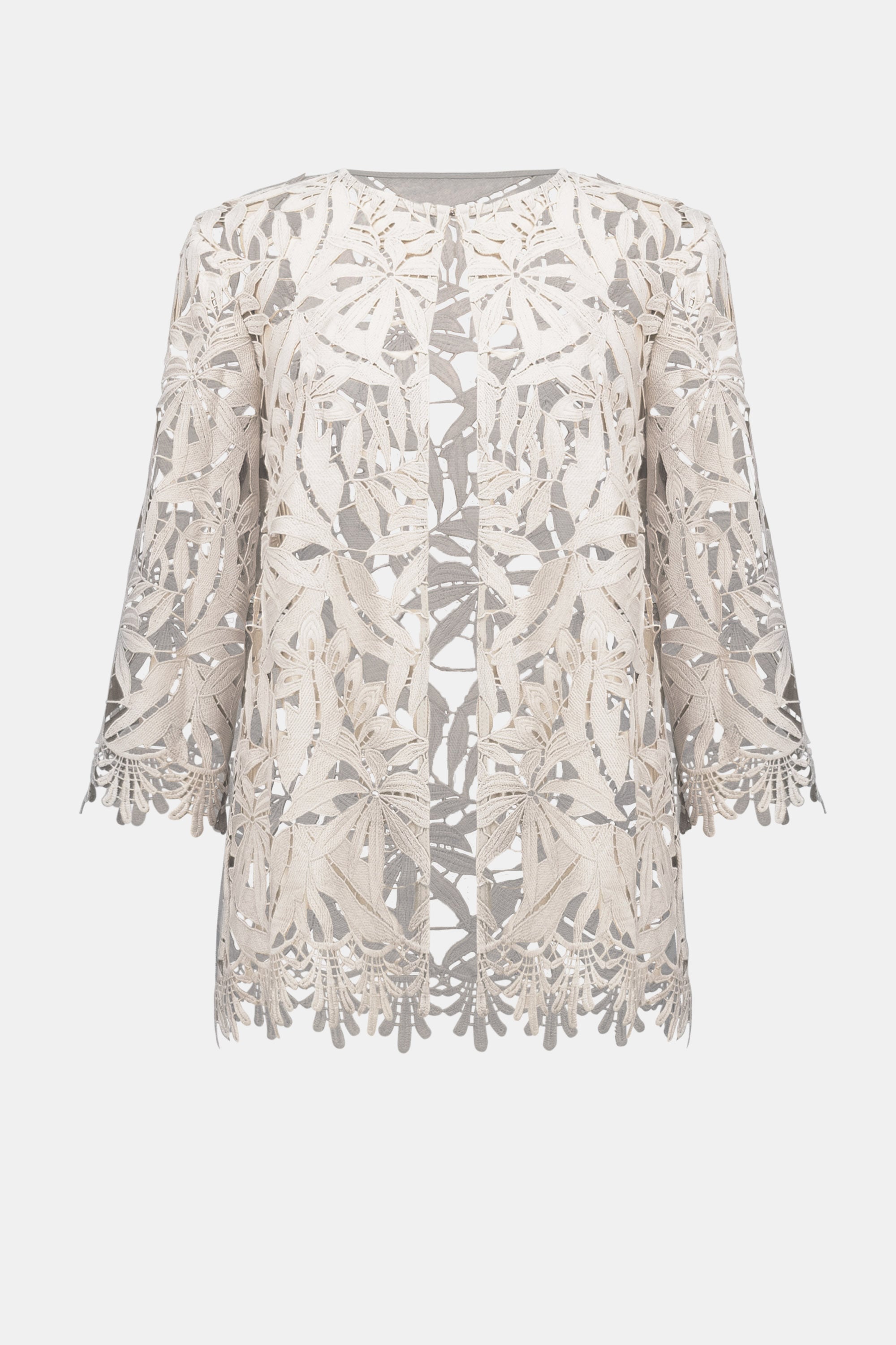 Guipure Lace Straight Cover-Up