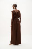 Woven Gauze Wide Leg Pull-On Jumpsuit