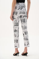 Millennium Printed Straight Pull-On Pants