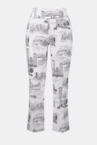 Millennium Printed Straight Pull-On Pants