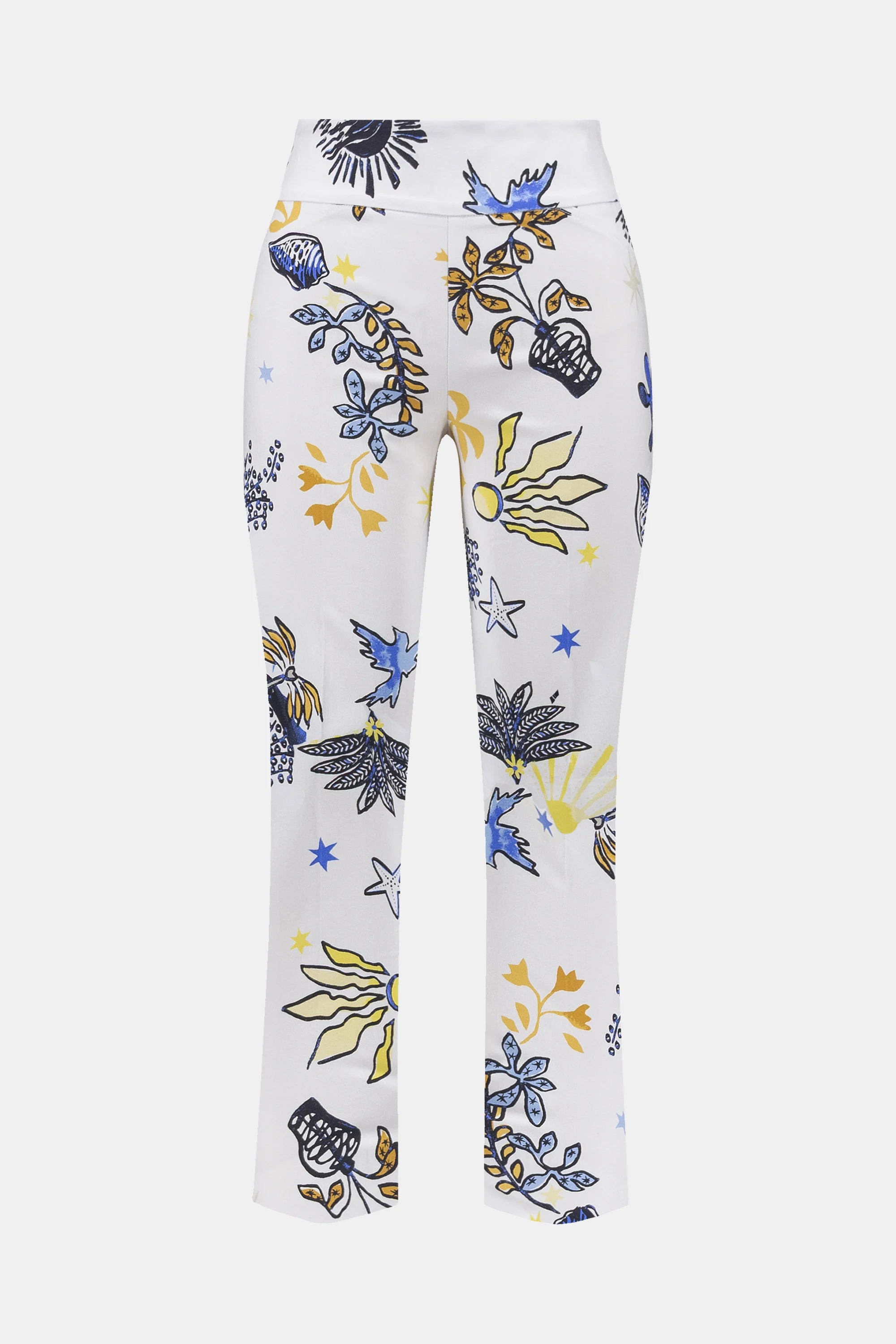 Joseph Ribkoff Millennium Printed Straight Pull-On Pants-262192