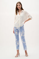 Millennium Printed Straight Pull-On Pants