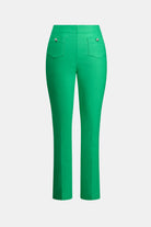 Millennium Pull-On Cropped Pants With Patch Pockets