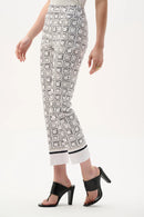 Joseph Ribkoff Millennium Printed Straight Pull-On Pants-262206