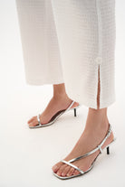 Textured Knit Pull-on Culotte Pants
