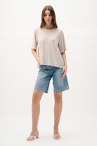 Silky Knit Trapeze Top