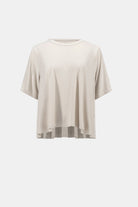Silky Knit Trapeze Top