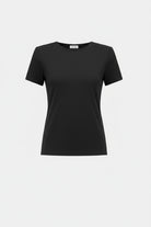 Silky Knit Fitted T-Shirt