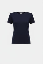 Silky Knit Fitted T-Shirt
