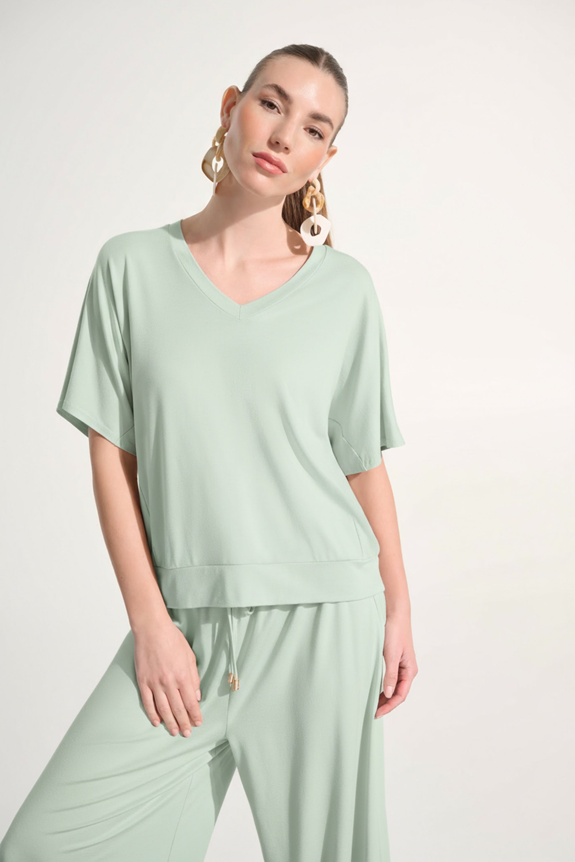 Jersey Dolman Sleeve Boxy Top