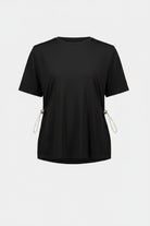 Jersey Memory Boxy Top With Adjustable Sides