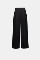 Stretch Woven Pull-On Wide Leg Pants