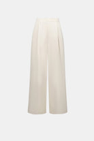 Stretch Woven Pull-On Wide Leg Pants