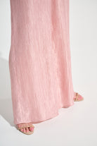 Signature | Crinkle Jacquard Pull-On Wide Leg Pants