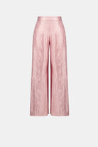 Signature | Crinkle Jacquard Pull-On Wide Leg Pants