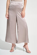Signature | Satin Rhinestone Culotte Pants-262723