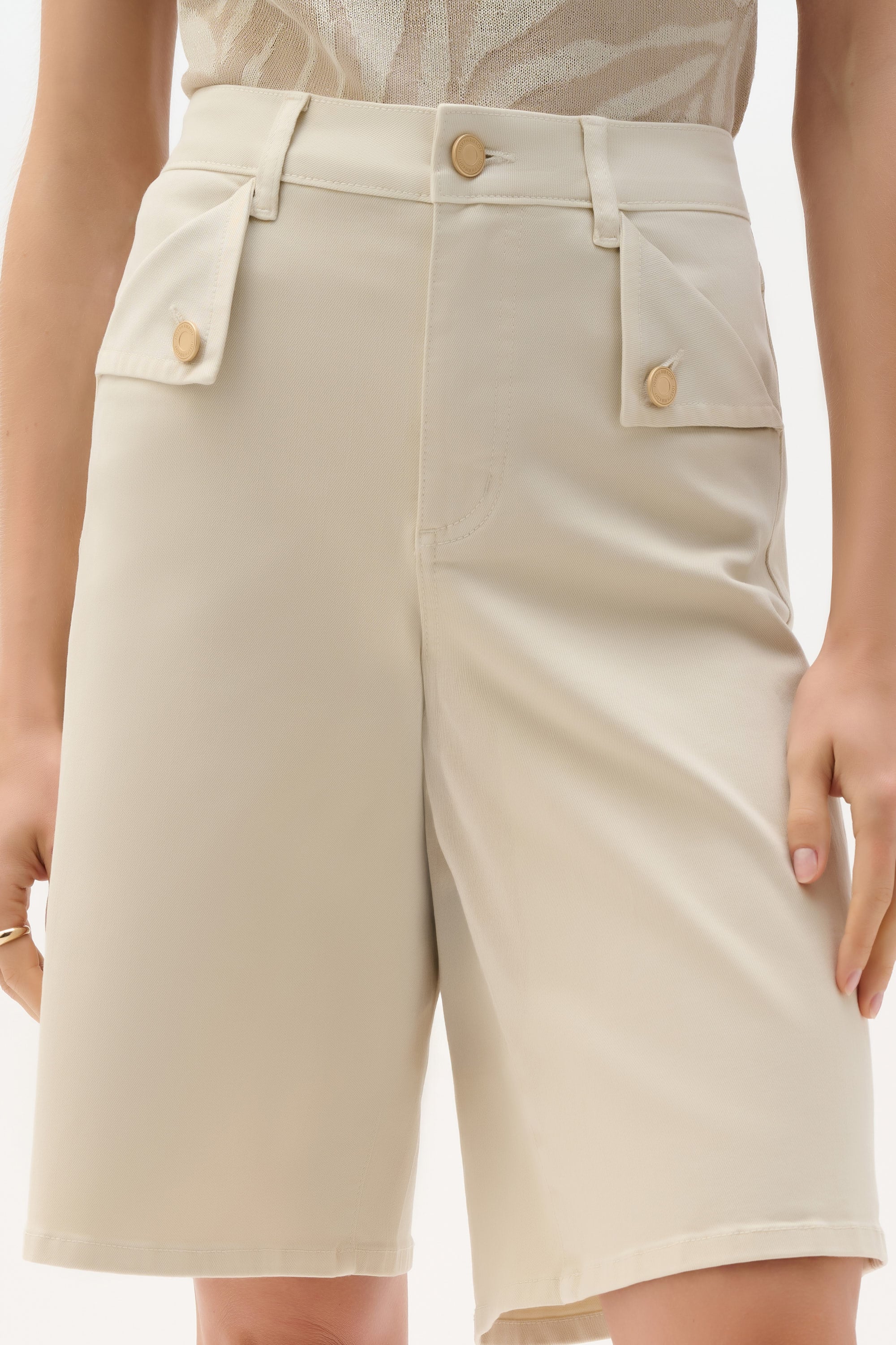 Repreve® Denim Straight Jean Shorts