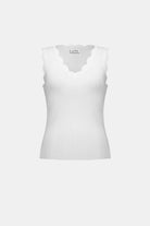 Viscose Sweater Knit Fitted Tank Top