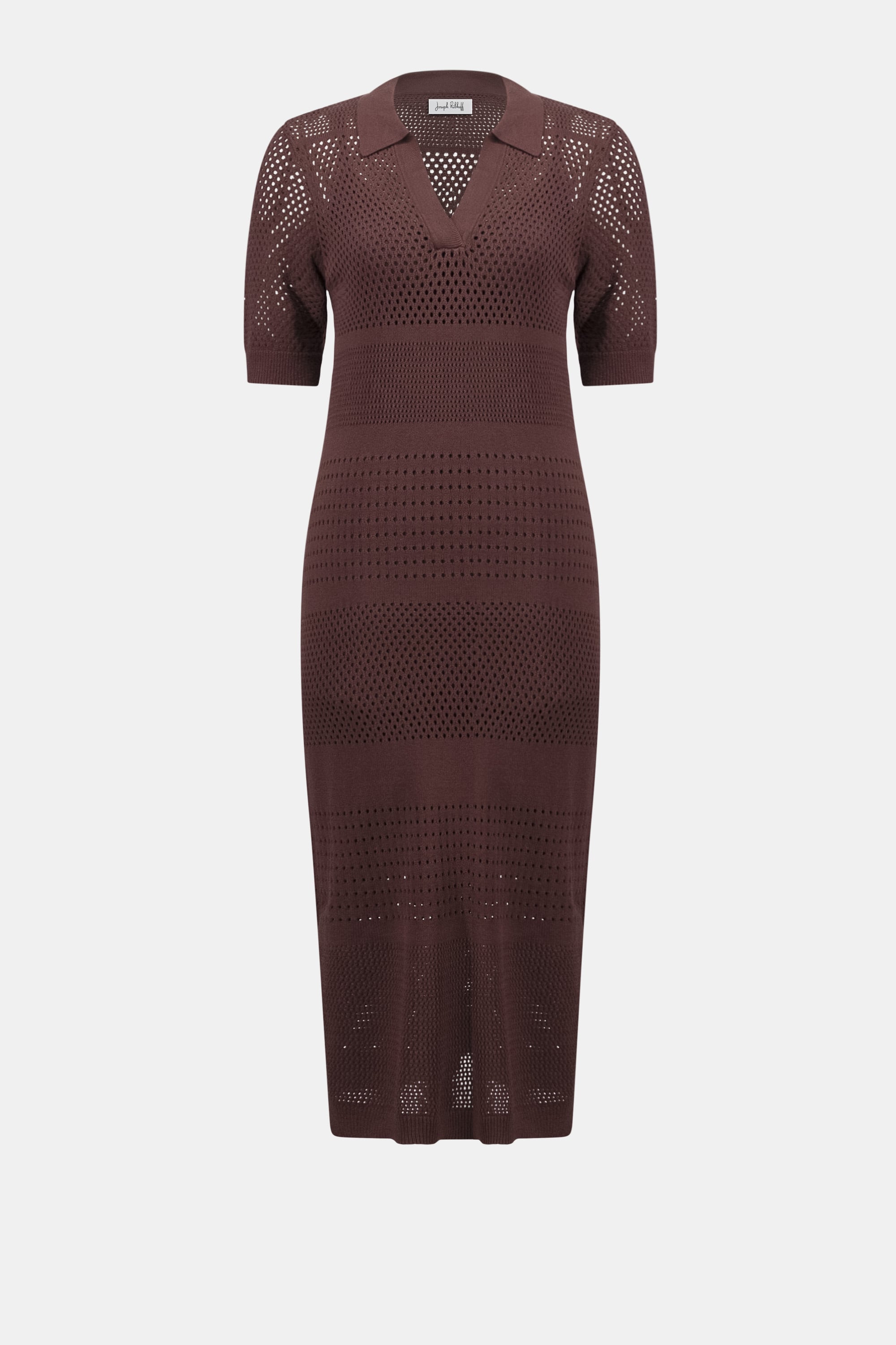 Viscose Sweater Knit Straight Dress