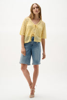 Repreve® Denim Straight Jean Shorts
