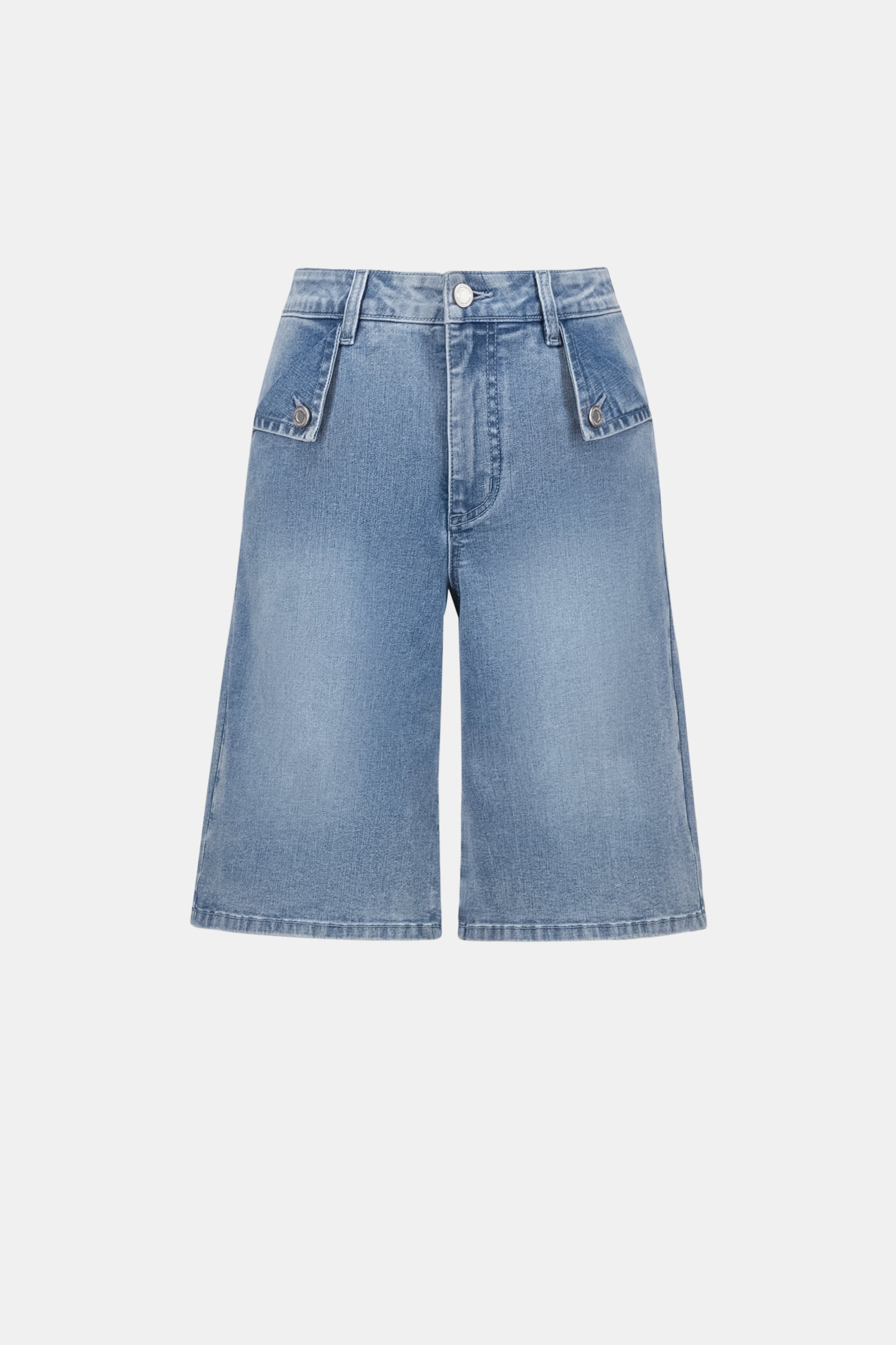 Repreve® Denim Straight Jean Shorts