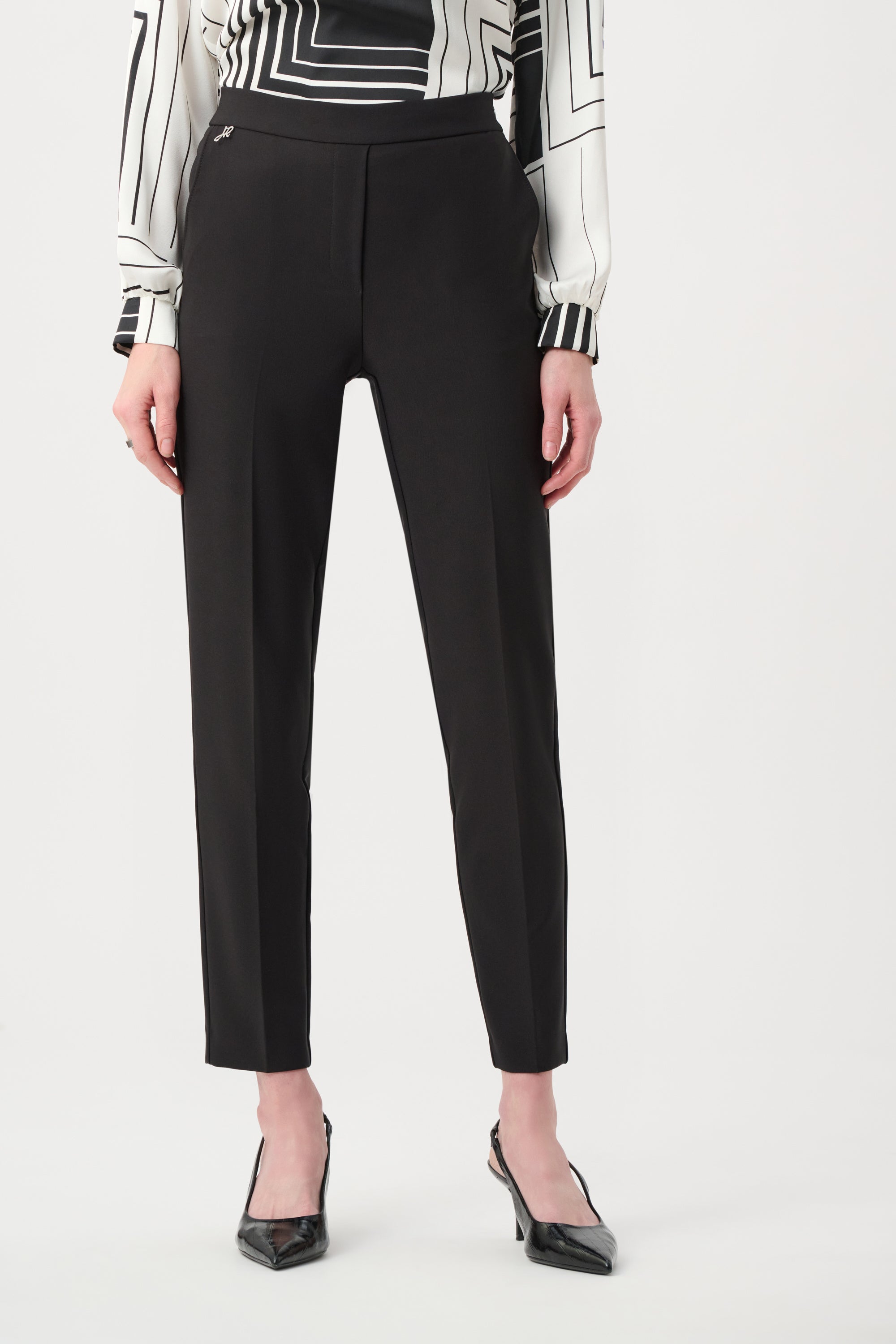 Lux Twill Slim Fit Pull-On Pants